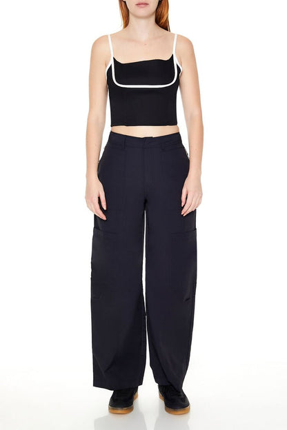 Two-Tone Cropped Cami