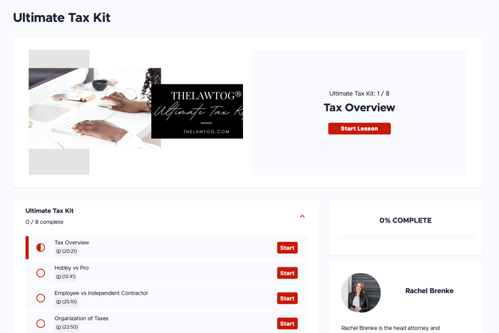 Ultimate Tax Kit