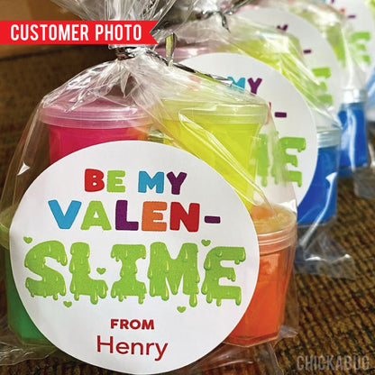 Valen-SLIME Valentine's Day Stickers