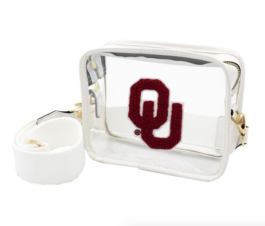 Varsity Patch Crossbody University Of Oklahoma