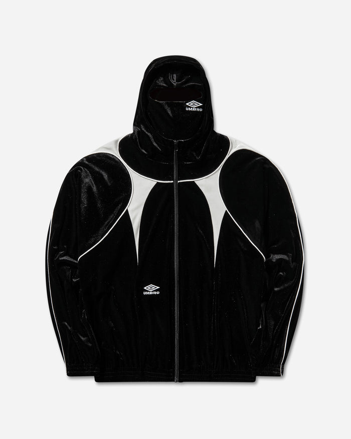 Umbro Velvet Jester Tracksuit Black Coats and Jackets Jackets UBMW0652FA434 BLK0001