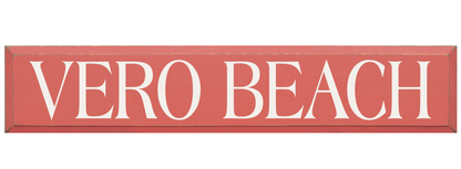Vero Beach Wooden Sign