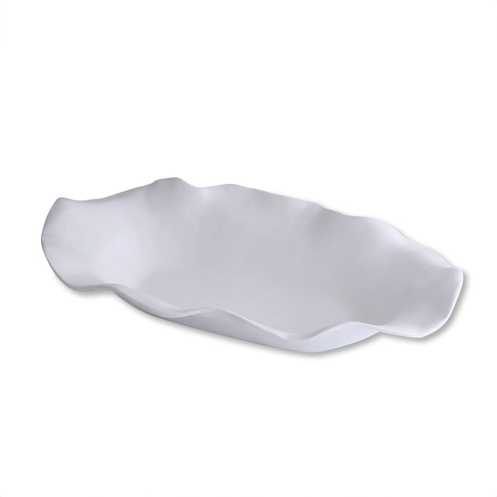 VIDA Nube Extra Lg Oval Centerpiece (White)