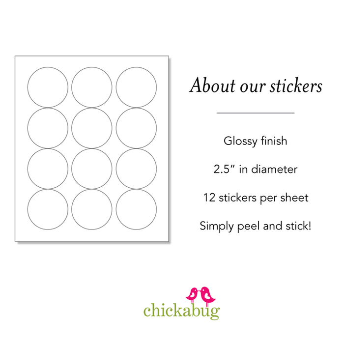 Watercolor Calligraphy Valentine's Day Stickers