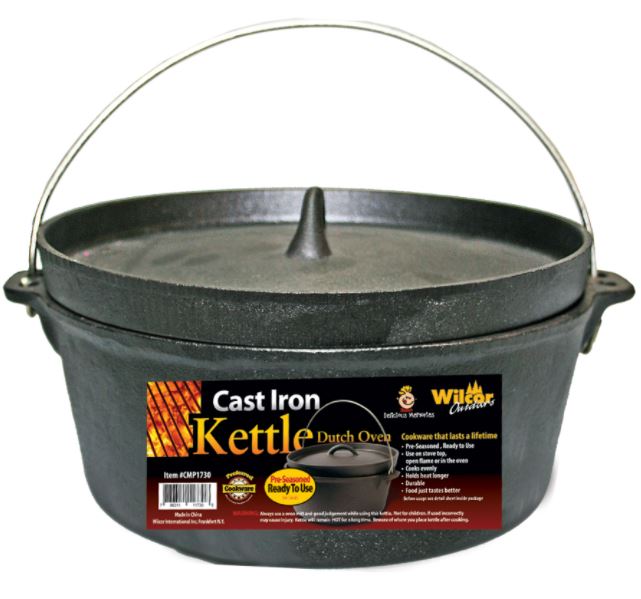 Wilcor - Cast Iron 4.5Qt Dutch Oven