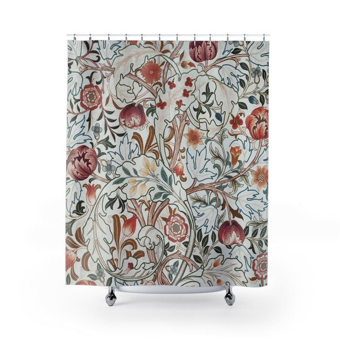 William Morris Acanthus Portiere Shower Curtain