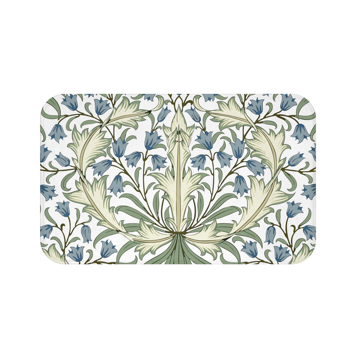 William Morris Bath Mat Bluebell