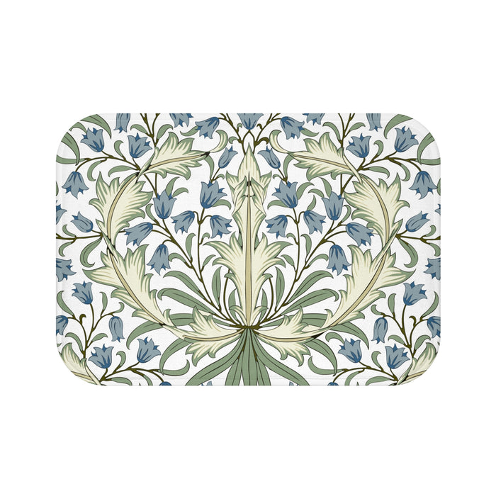 William Morris Bath Mat Bluebell