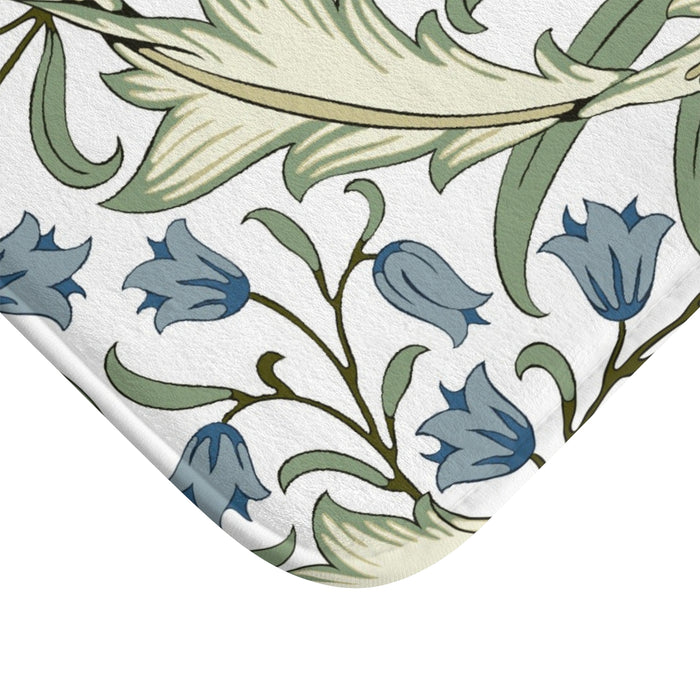 William Morris Bath Mat Bluebell