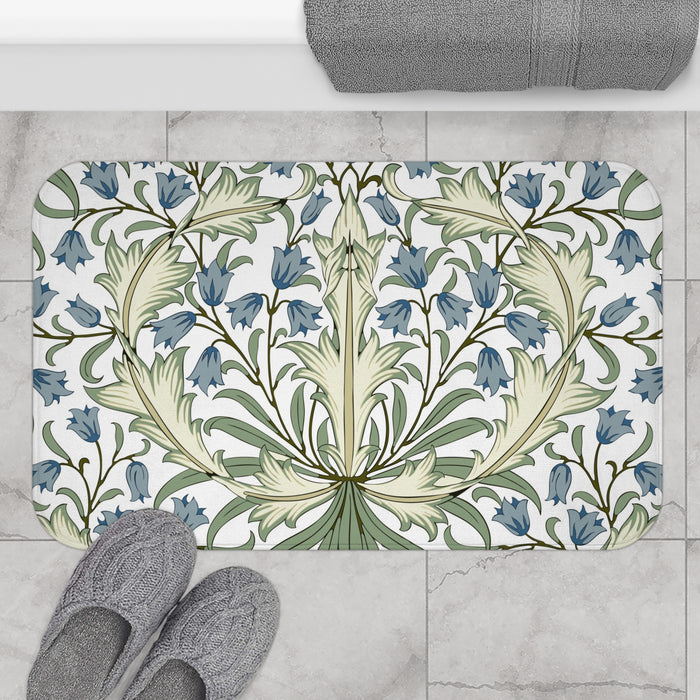 William Morris Bath Mat Bluebell