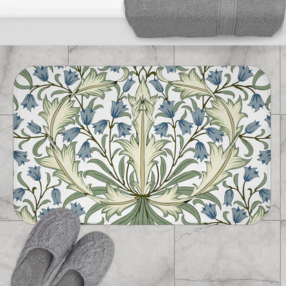 William Morris Bath Mat Bluebell