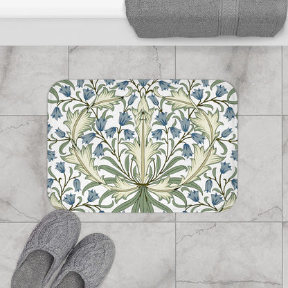 William Morris Bath Mat Bluebell