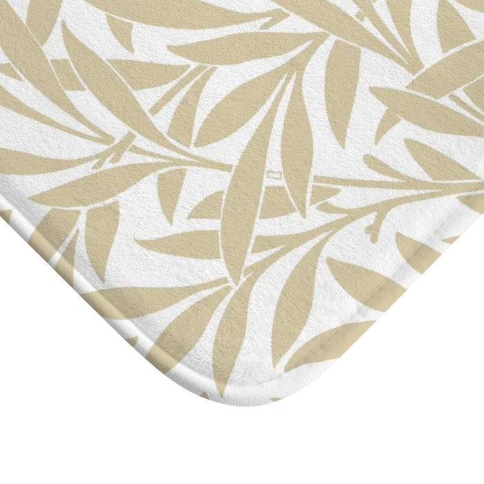William Morris Bath Mat Willow Beige
