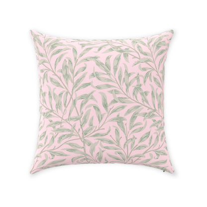 William Morris Cotton Pillows Pink Willow