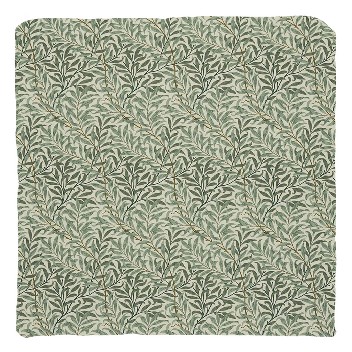 Willow Bough Cotton Throw Pillows William Morris Green