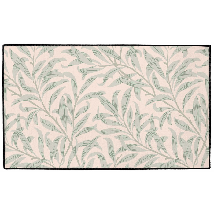 Willow Indoor/Outdoor Floor Mat William Morris Peach Sage