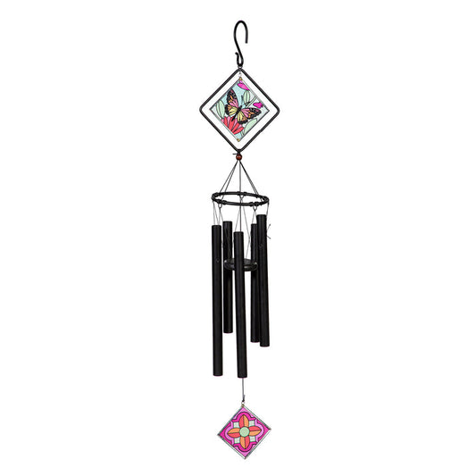 Wind Chime Monarch Butterfly 36"