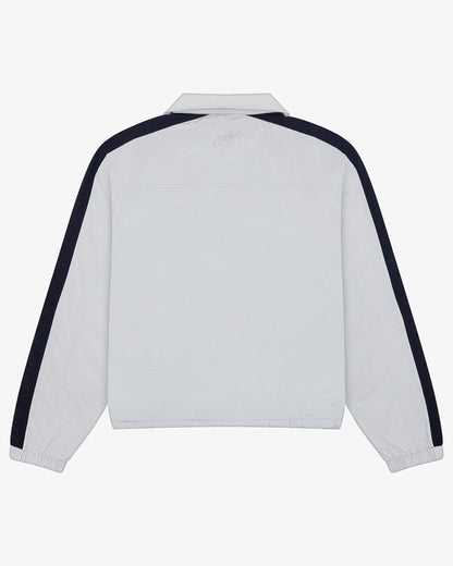 Windbreaker Jacket - Light Grey/Navy