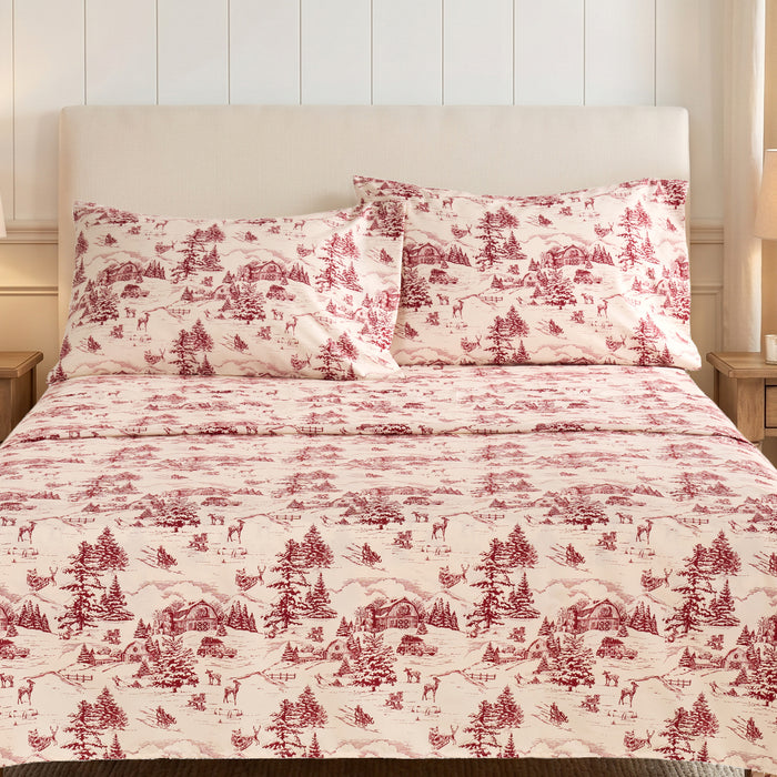 Winter Sleigh Ride Sheet Set
