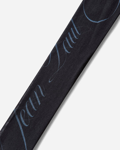 Jean Paul Gaultier Wmns Mesh Crew Neck Short Dress Navy/Lightblue/White Dresses Dress Short 25-33-F-RO367-T576 595601