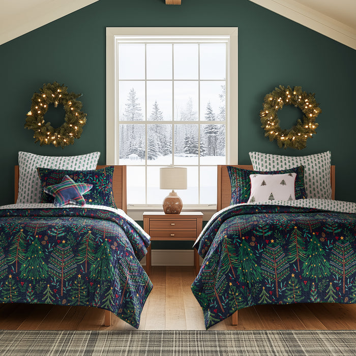 Levtex Home Woodsy Wonder Euro Sham Set of 2 Euro Shams