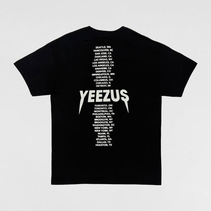 Yeezus Tour 2013 Black Skinhead Tee By Nick Knight