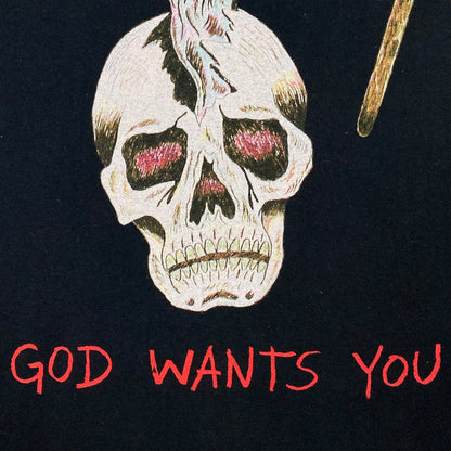Yeezus Tour 2013 OG Flying Reaper Tee By Wes Lang