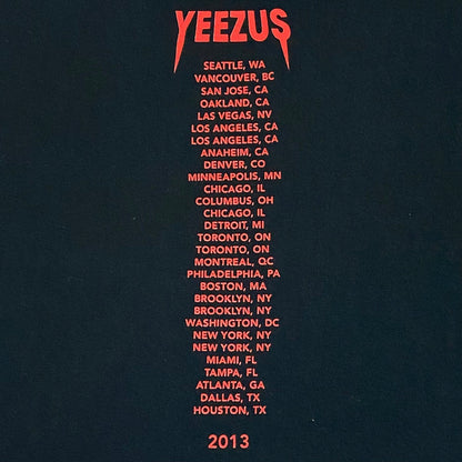Yeezus Tour 2013 OG Flying Reaper Tee By Wes Lang