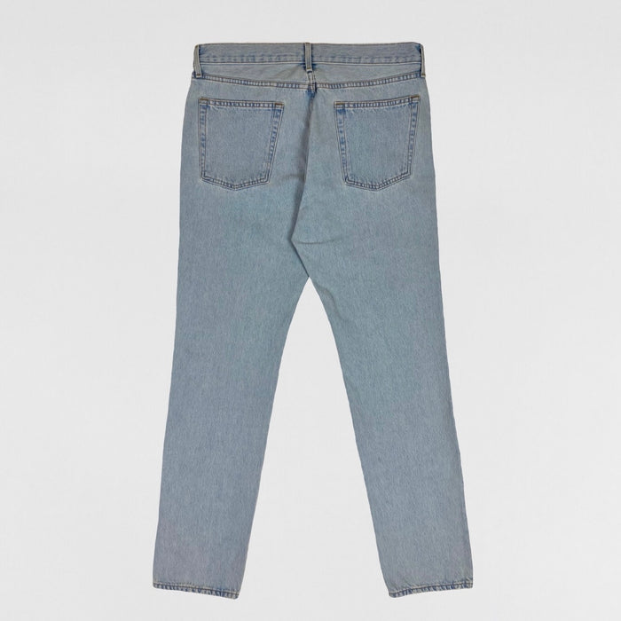 Yeezy Season 5 Washed Denim In Faded Indigo