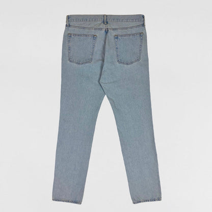 Yeezy Season 5 Washed Denim In Faded Indigo