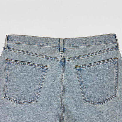 Yeezy Season 5 Washed Denim In Faded Indigo