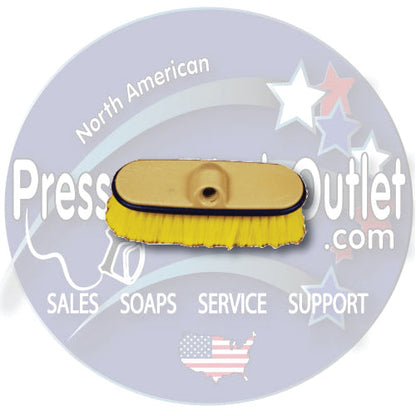 YELLOW 10" WASH BRUSH (6276)