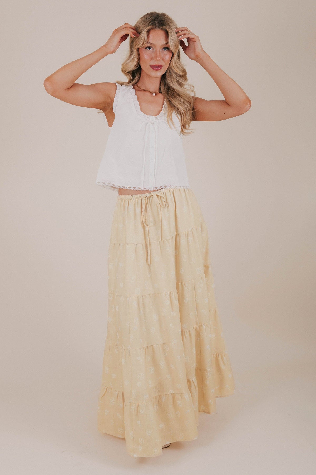 INCLUSIVE SIZING - Hop Into Spring Skirt